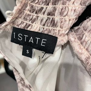 S - lilac snake print dress